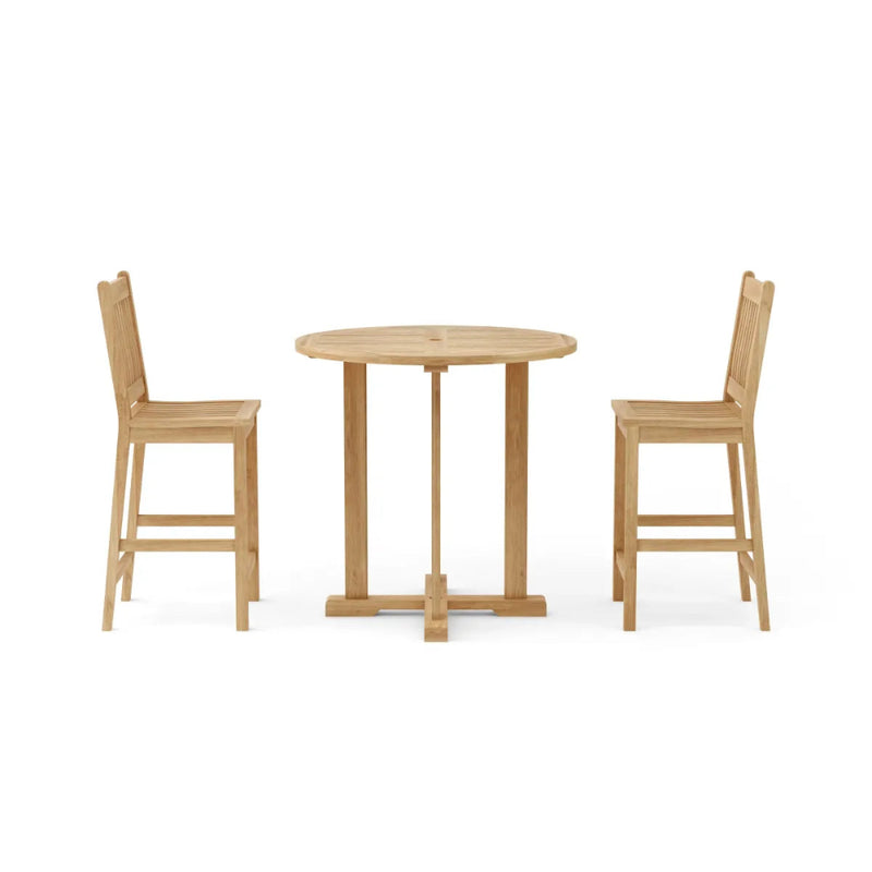 Anderson Teak Bahama Avalon 3-Pc Bar Set SET-09A