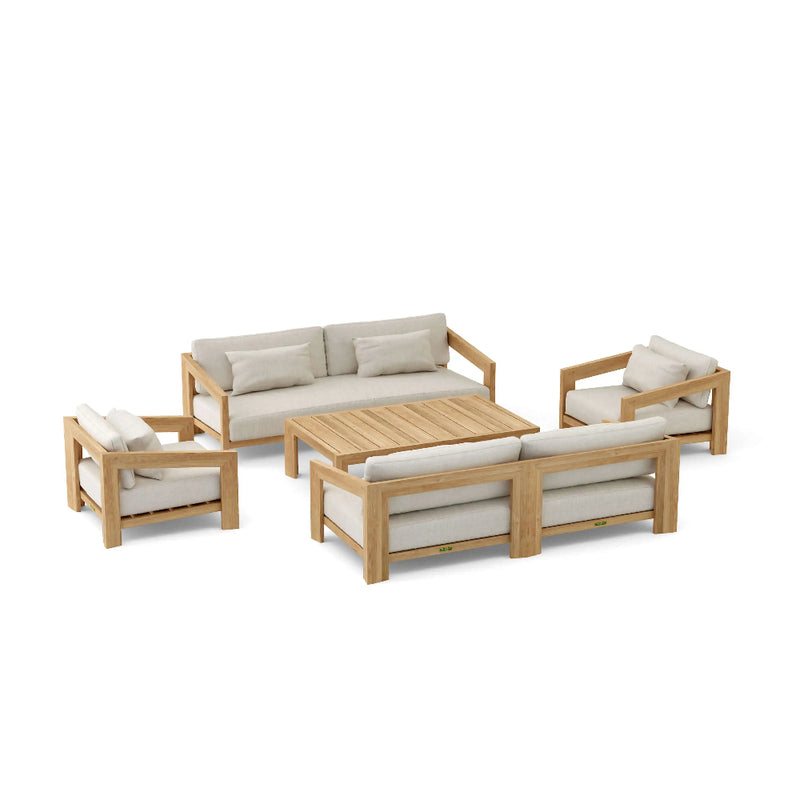 Anderson Teak SET-852 Smyrna Deep Seating Set