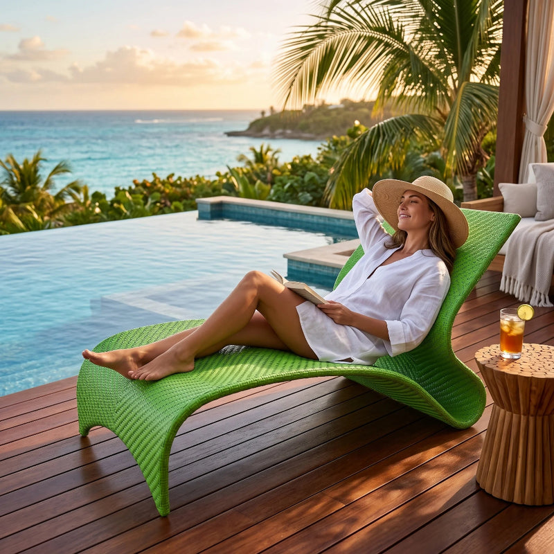 KANNOA Maui Leisure Chair - Marquise Green
