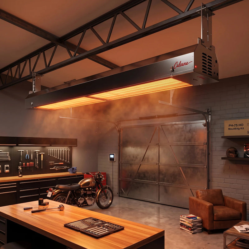 Calcana Stainless Steel High Output Infrared Heating