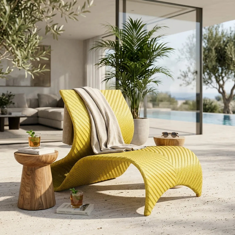 KANNOA Maui Leisure Chair - Citrine Yellow