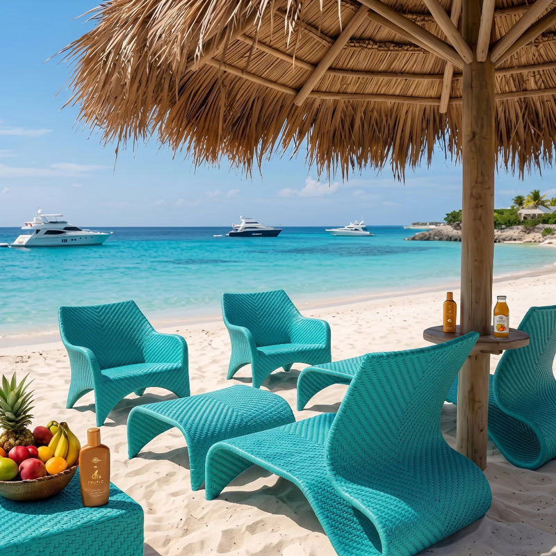 KANNOA Maui Leisure Chair - Aquamarine