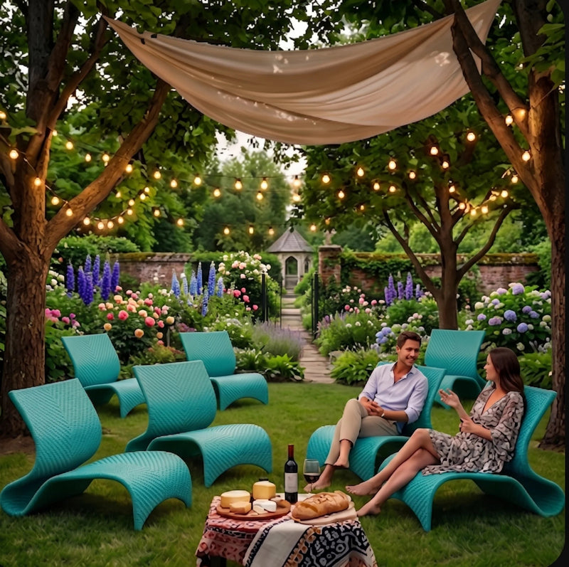 KANNOA Maui Leisure Chair - Aquamarine