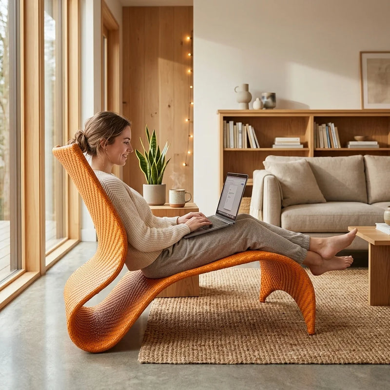 KANNOA Maui Leisure Chair - Topaz orange