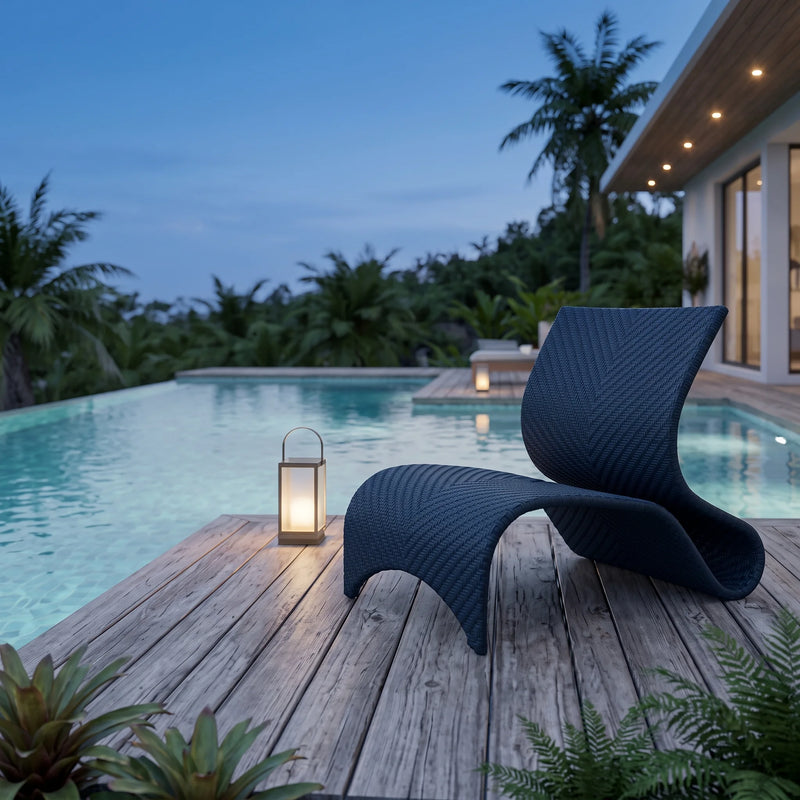 KANNOA Maui Leisure Chair - Sapphire Blue