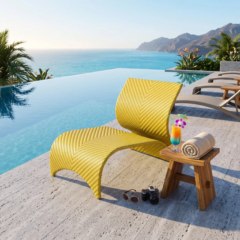 KANNOA Maui Leisure Chair - Citrine Yellow