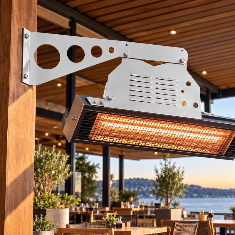 Calcana Wall Mounting Cantilever Marine Grade 5' & 10' Heaters