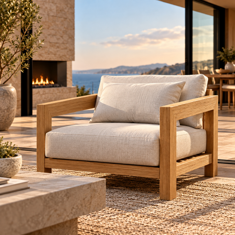 Anderson Teak SET-852 Smyrna Deep Seating Set