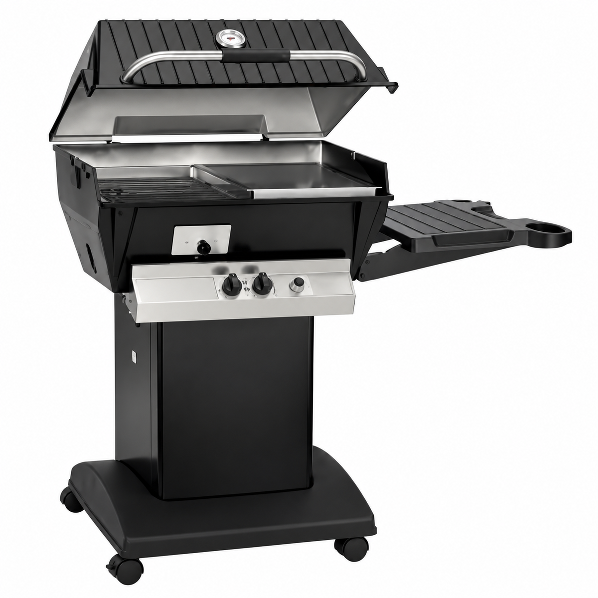 Broilmaster Q3X Premium Slow Cooker Gas Grill Cart Package