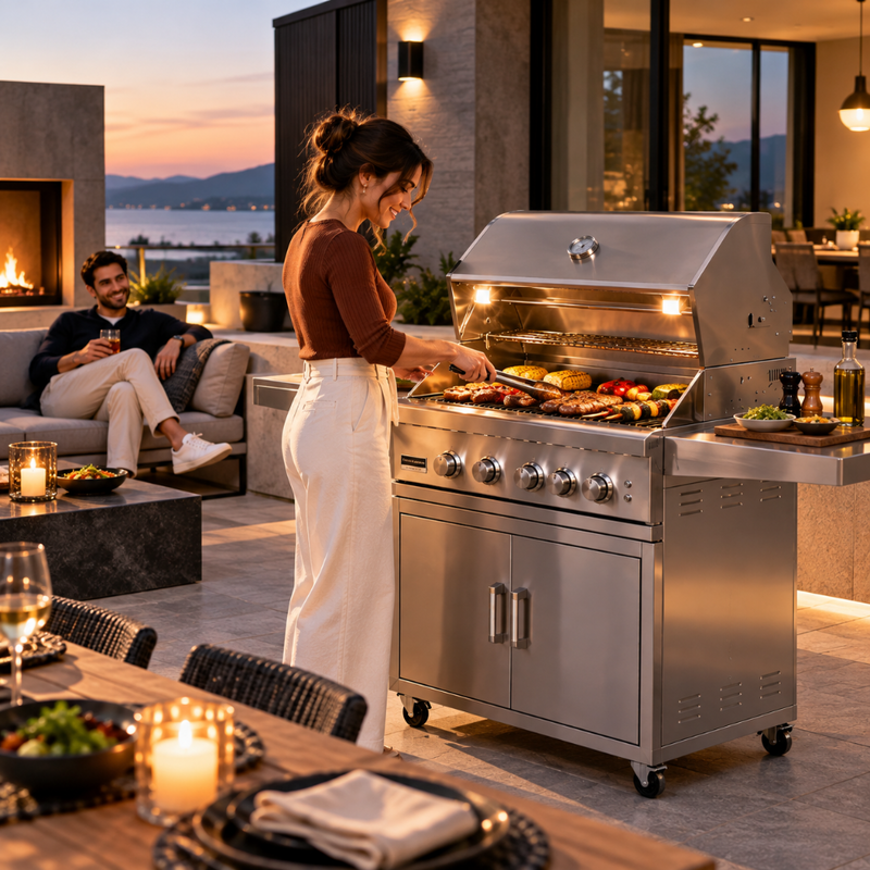 Broilmaster B-Series 32" Marine Grade Gas Grill