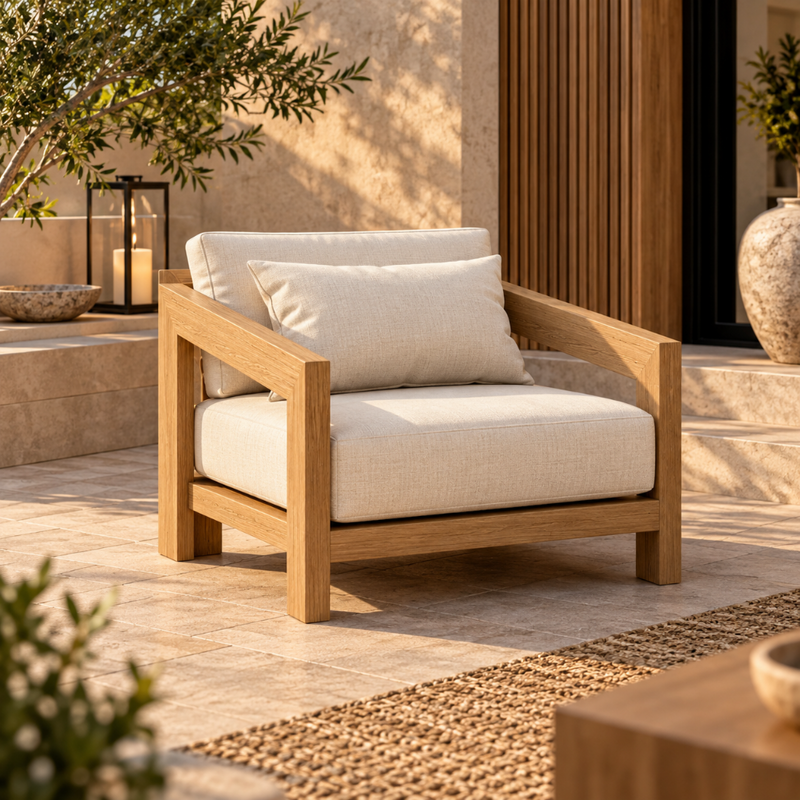 Anderson Teak SET-853 Smyrna Deep Seating Set