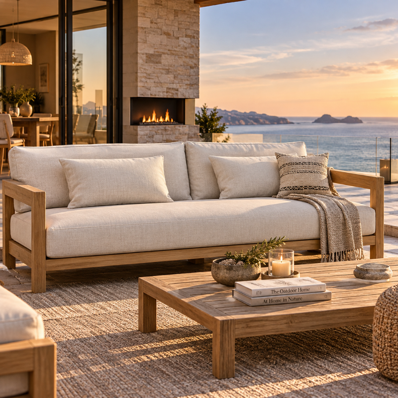 Anderson Teak Smyrna 3-Seater Sofa