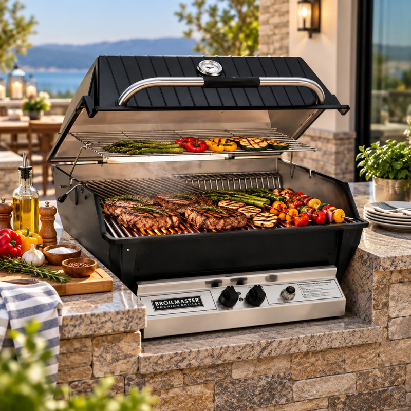 Broilmaster P4XF Premium Gas Grill Head