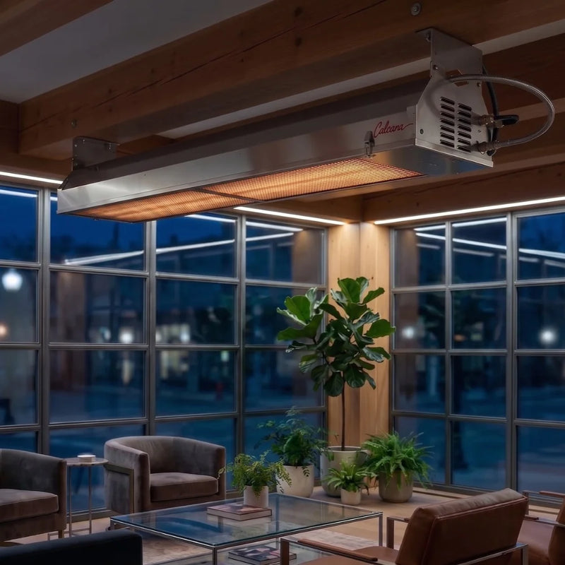 Calcana Overhead Mounting Horizontal Stainless Steel 5' & 10' Heater