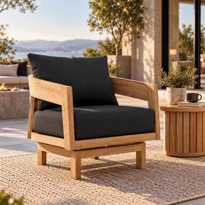 Anderson Teak Toscana Swivel Lounge Chair