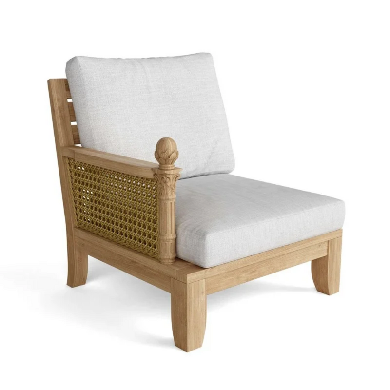Anderson Teak Luxe Modular Deep Seating Collection 5-Piece Set