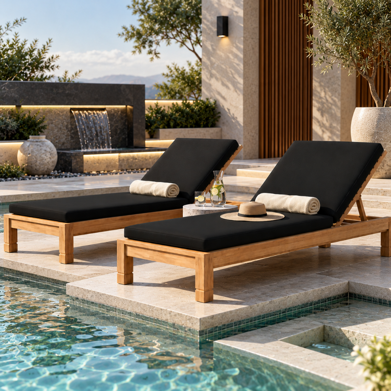 Anderson Teak SouthBay Sun Lounger