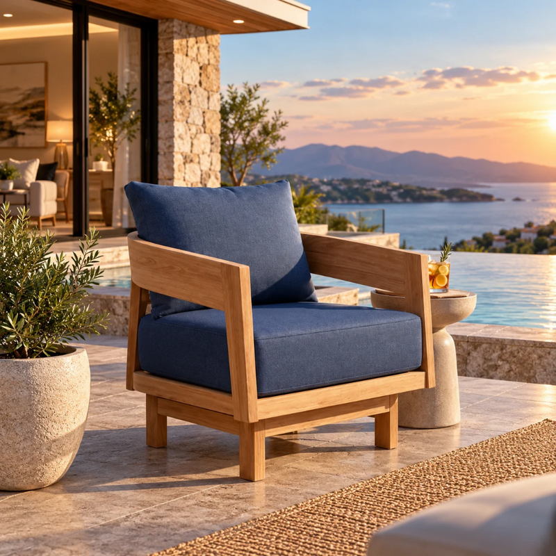 Anderson Teak Toscana Swivel Lounge Chair