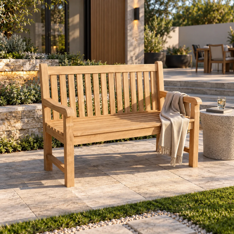 Anderson Teak Classic 2-Seater Bench