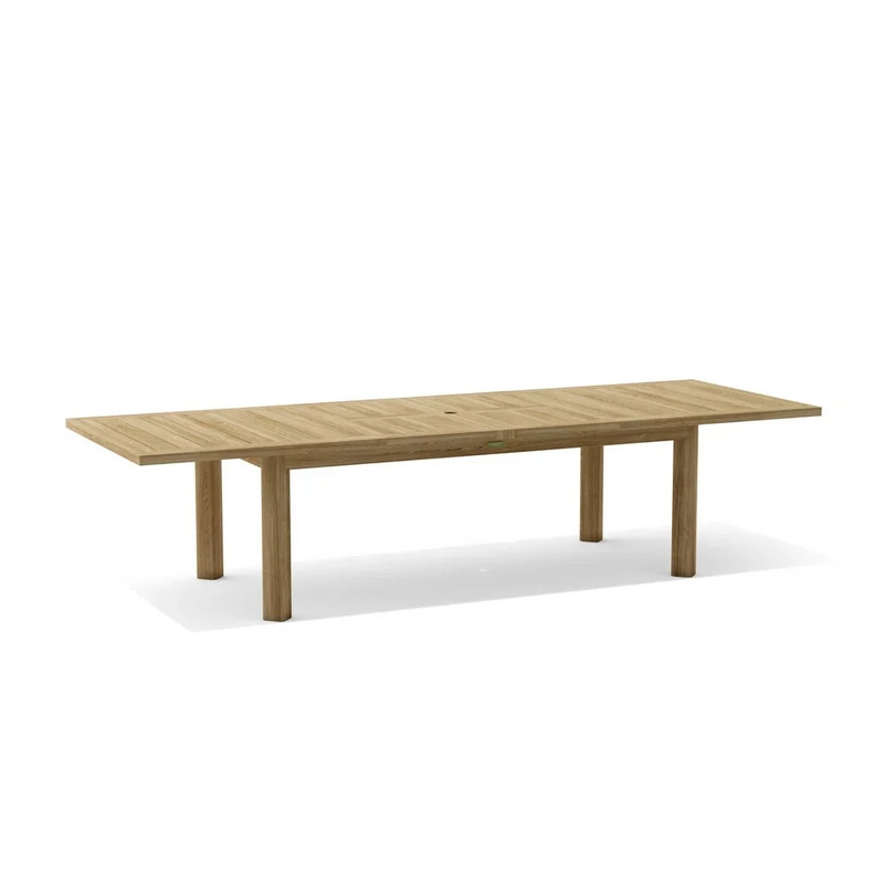Anderson Teak Chelsea 13-Piece Double Extension Outdoor Dining Set
