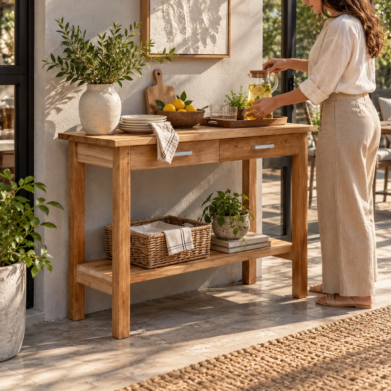 Anderson Teak Atlanta Serving Table