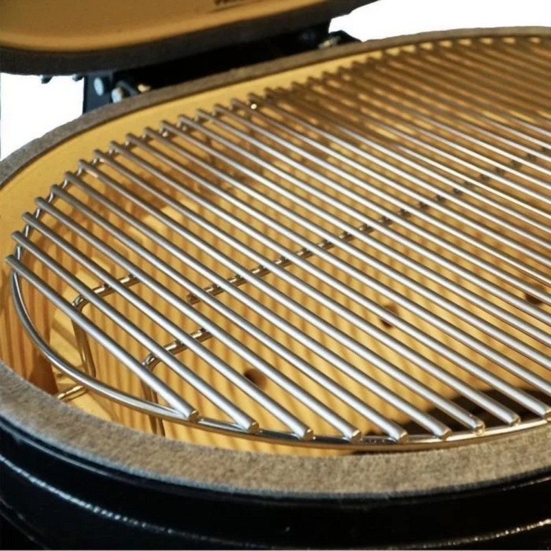 Primo Oval XXL Ceramic Kamado Grill With Stainless Steel Grates
