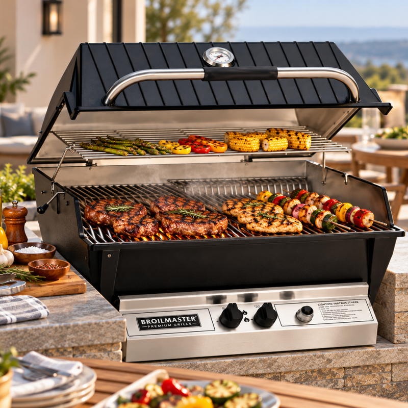 Broilmaster P3X Premium Gas Grill Head