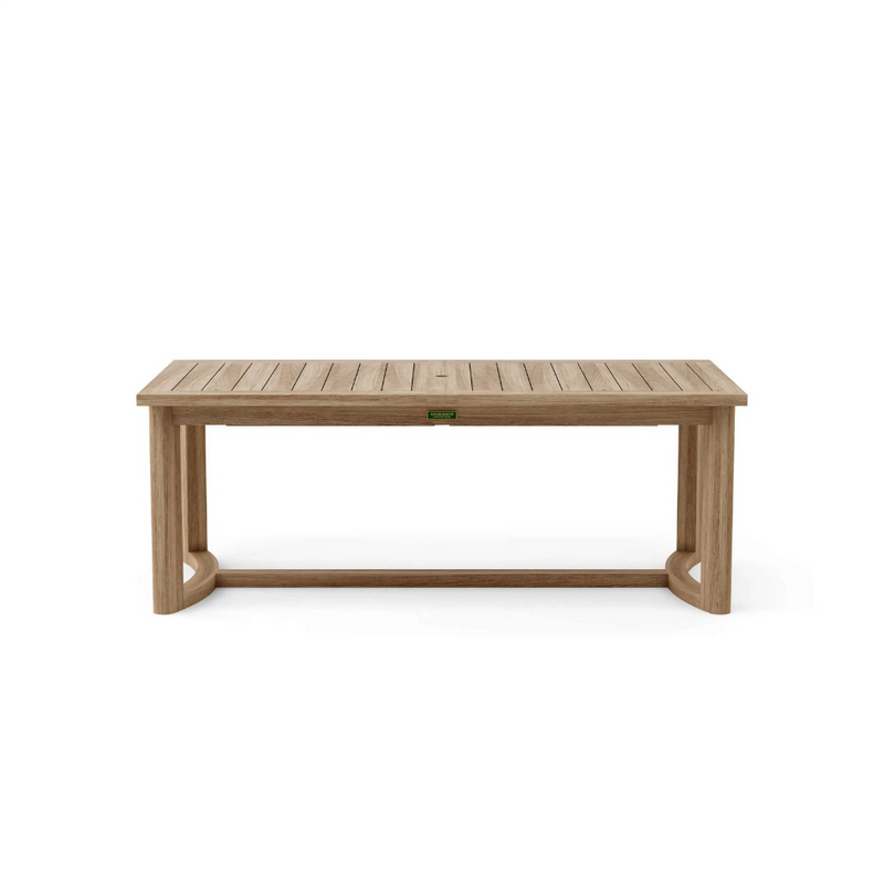 Anderson Teak SET-367 Toscana 13-Piece Extension Dining Table Set