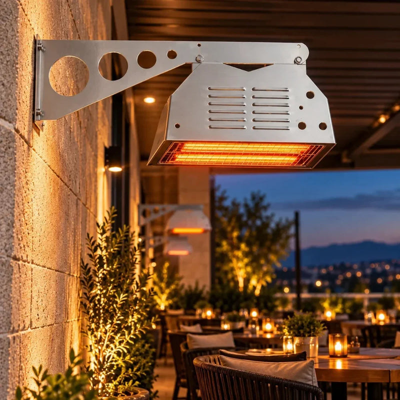 Calcana Wall Mounting Cantilever Marine Grade 5' & 10' Heaters