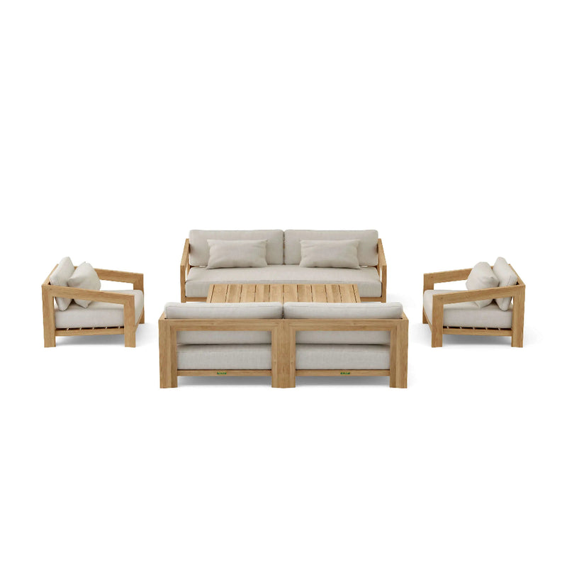 Anderson Teak SET-852 Smyrna Deep Seating Set