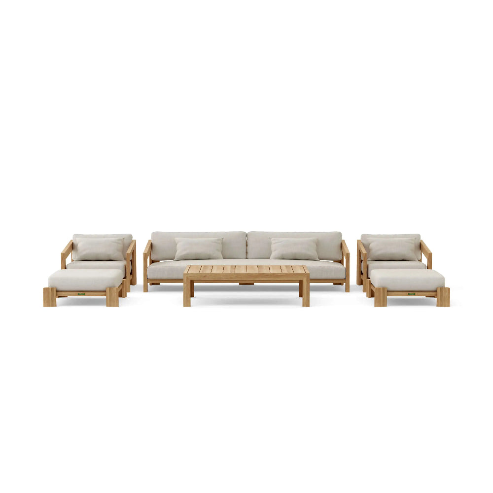 Anderson Teak SET-853 Smyrna Deep Seating Set